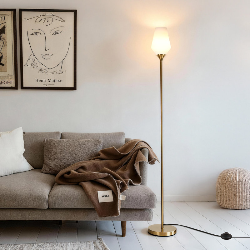 George Oliver 70'' Torchiere Floor Lamp & Reviews | Wayfair